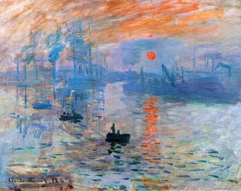 Claude Monet, Custom painting, Bridge at Argenteuil, Masterpiece reproduction, Replica, handmade painting, oil on canvas, fine art,