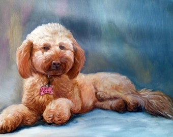 Dog portrait, Oil painting, Custom pet portrait, original, animal portrait ,pet lover painting, handmade, dog painting, oil on canvas, doggy