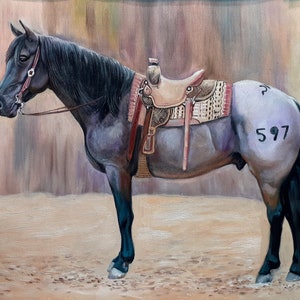 Custom horse painting, Oil Portrait,custom portrait,portrait from photo, original portrait,animal portrait,fine art,handmade, horse portrait