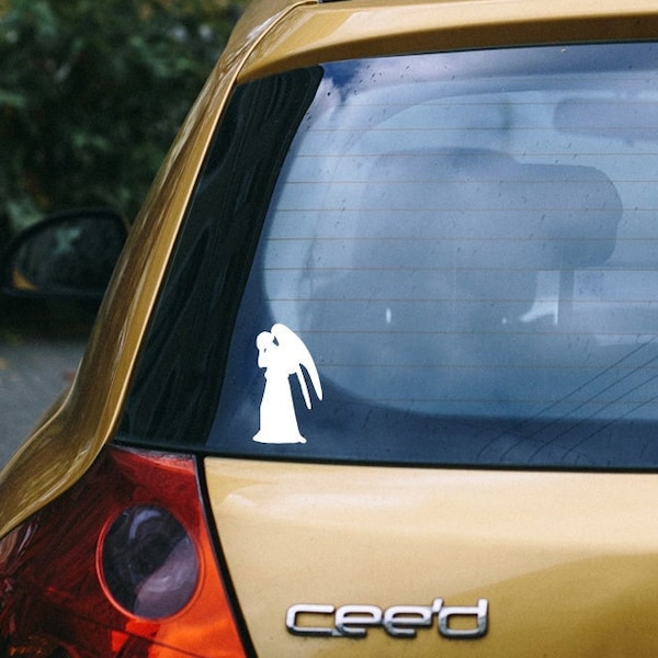 Vinyl Decal: Weeping Angel - Dr Who