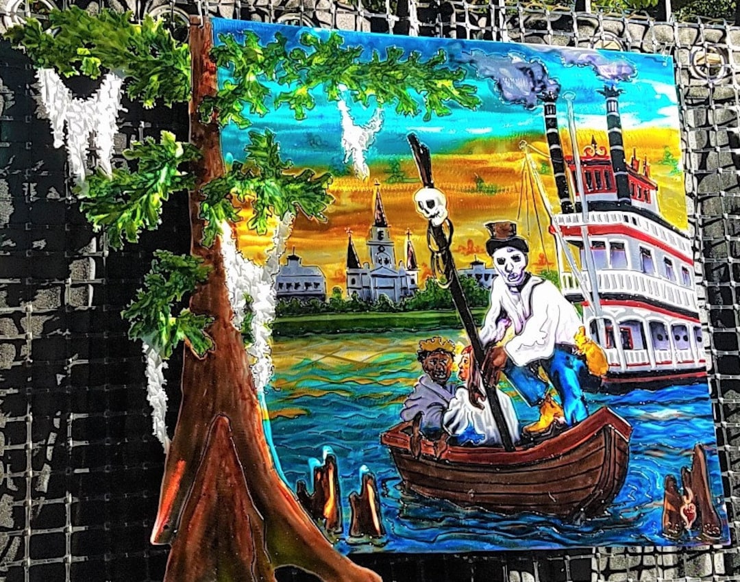 Underground Railroad River Boat Natchez Delta Queen New Etsy