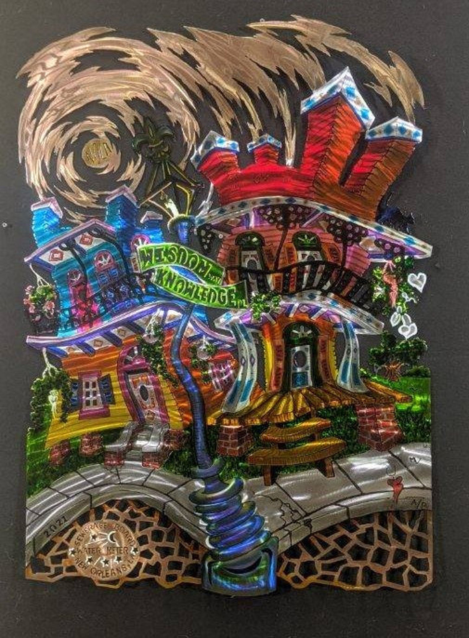 Metal New Orleans Architecture, Nola Porches, Knowledge/wisdom