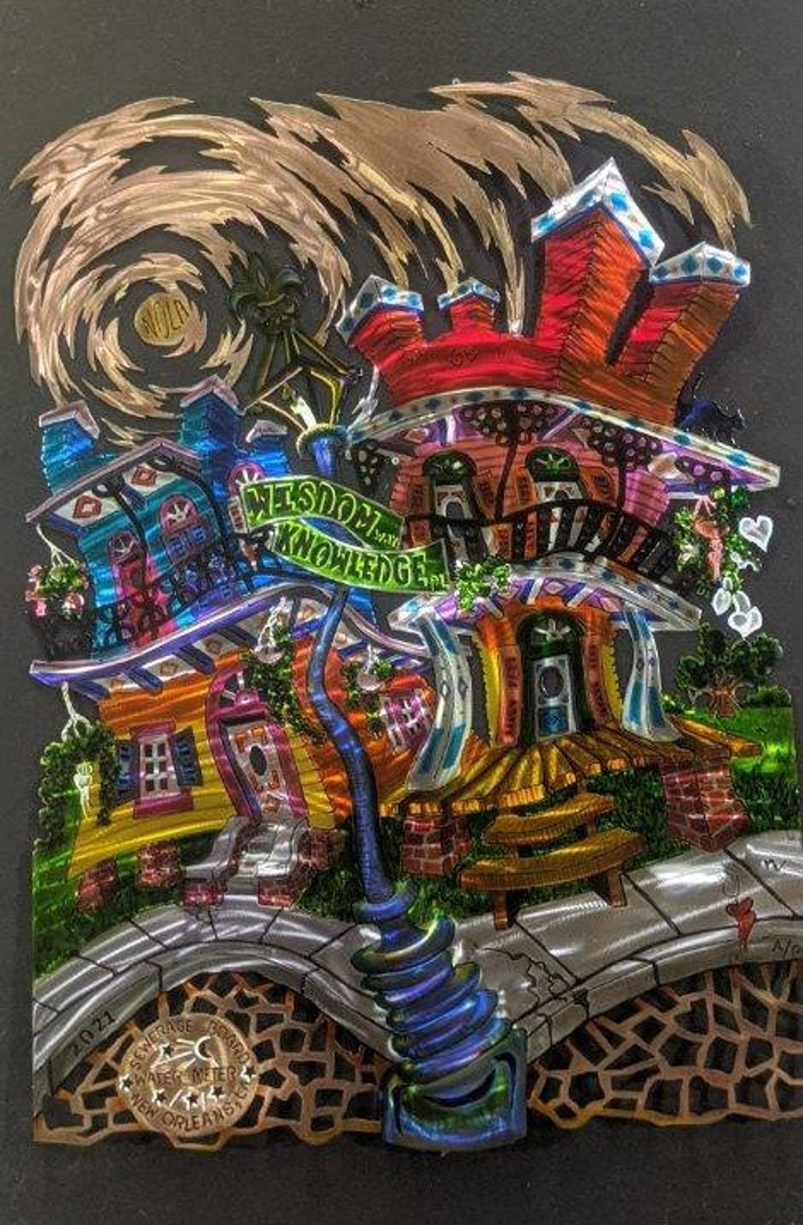 Metal New Orleans Architecture, Nola Porches, Knowledge/wisdom