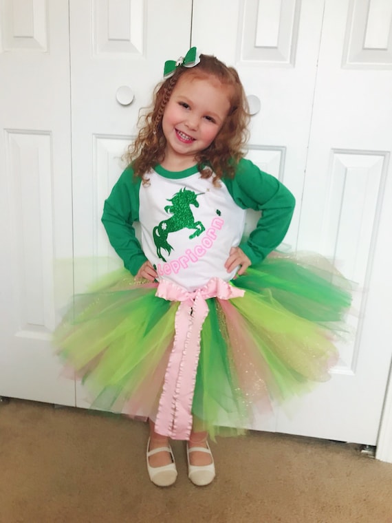 Personalized First St 1st Holiday Outfit Patrick/'s Day Tutu Outfit Irish