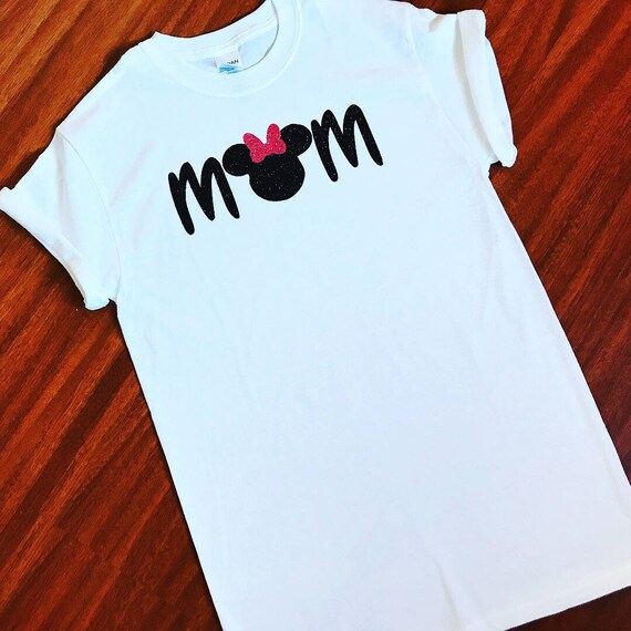minnie mouse mom shirt