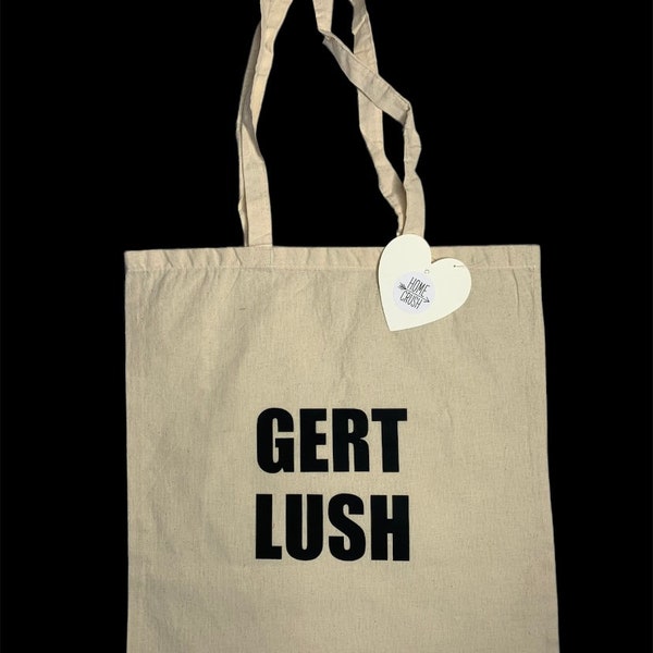 Gert Lush natural cotton tote bag Bristol Bristolian Gift Bag