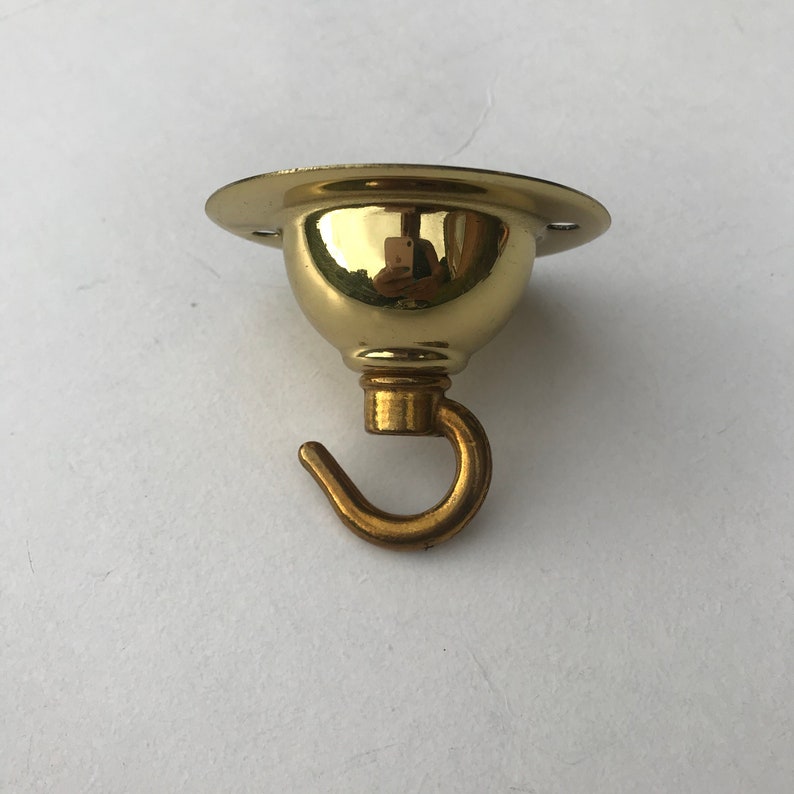 Ceiling Light Gold Hook Industrial Ceiling Hook Rose Hanging Etsy