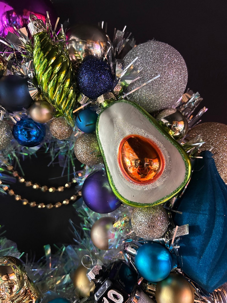 Luxury Christmas Decoration Bauble Wreath Xmas Wall Decoration Budda