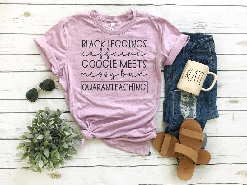 Download BUNDLE Virtual Teaching SVG Messy Bun Black Leggings Google | Etsy