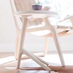 The Tripod Table White Ash image 2