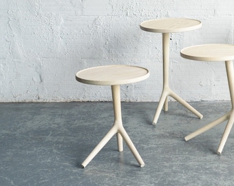 The Tripod Table - White Ash