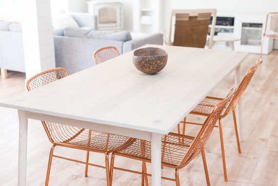 White sale ash table