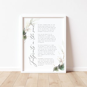 Fußabdrücke im Sand Gedicht, christlicher Druck, bedruckbar, religiöses Zitat, religiöses Geschenk, christliche Wandkunst Gebetsdekor Schrift katholisch