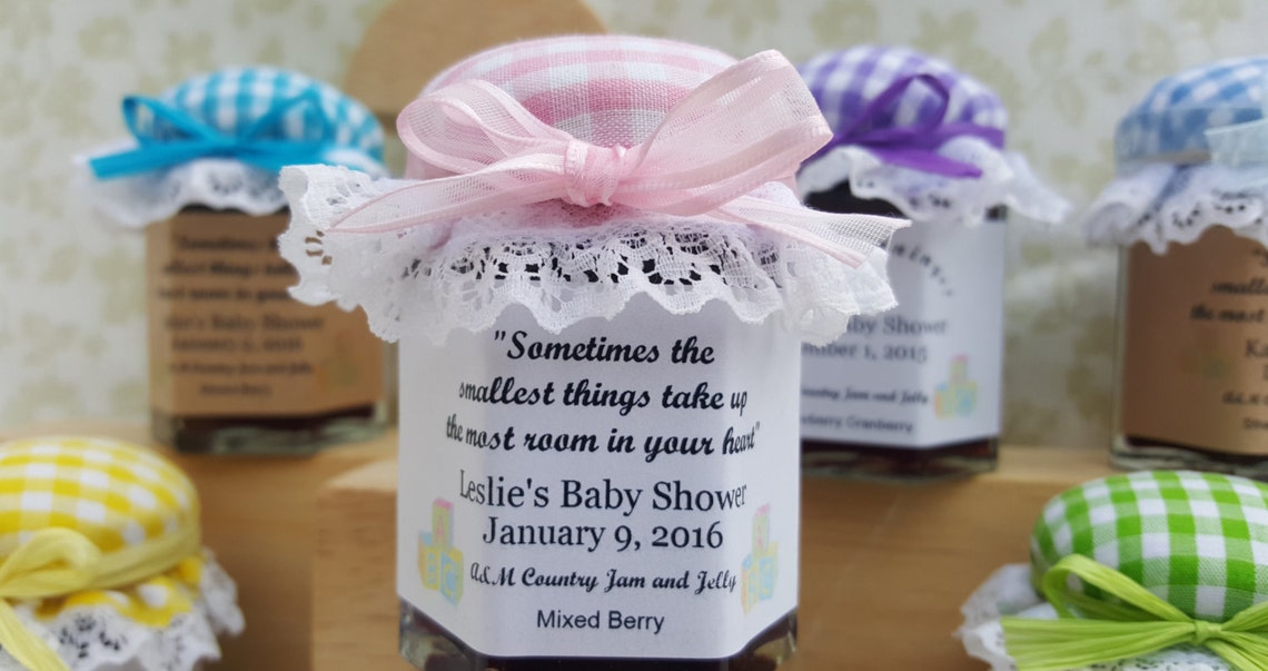 Unique Baby Shower Favors Jam and Jelly 25 2oz jar Etsy