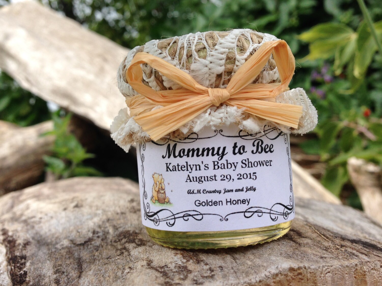 Winnie the Pooh Honey Baby Shower Favors 251.5oz jars w/ Etsy