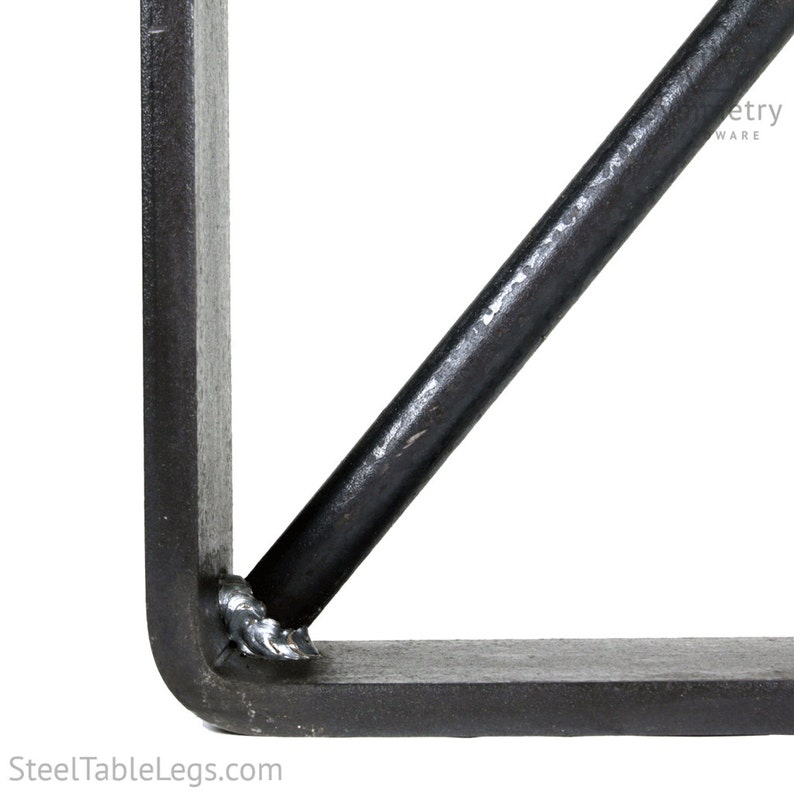 FREE Shipping The Corral Rustic Iron Table Leg 1 SINGLE LEG