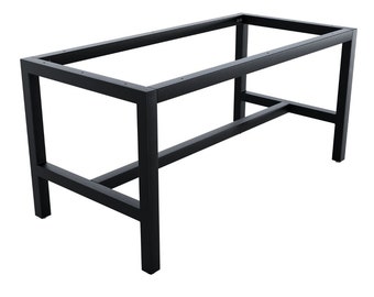 The Haven Full-Frame Table Base - H-shaped Leg - Dining, Counter and Bar Height Tables - For Stone, Glass and Wood table tops