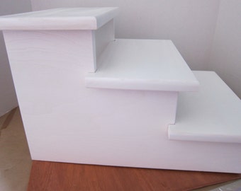 12&quot; high Pet Stairs to give your dog or cat the extra step they need, 12&quot; tall Dog Stairs, 12&quot; tall Cat Stairs