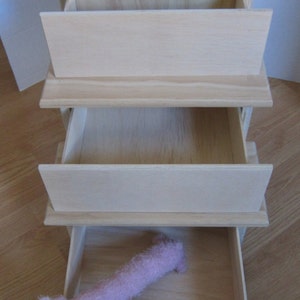18&quot; Pet Stairs w/ Drawers for hidden storage, 18&quot; tall Dog Stairs w/ Storage Drawers, 18&quot; Cat Stairs w/ Storage Drawers