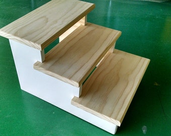 Pet Stairs to give your dog or cat the extra step they need, wherever they need it, 12" high.