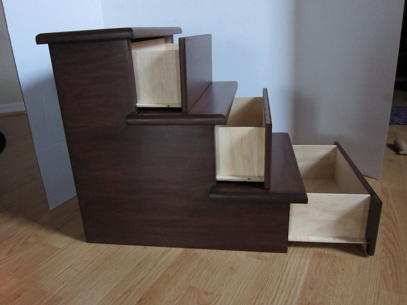 Escaleras de 18 con cajones para almacenamiento oculto | Etsy