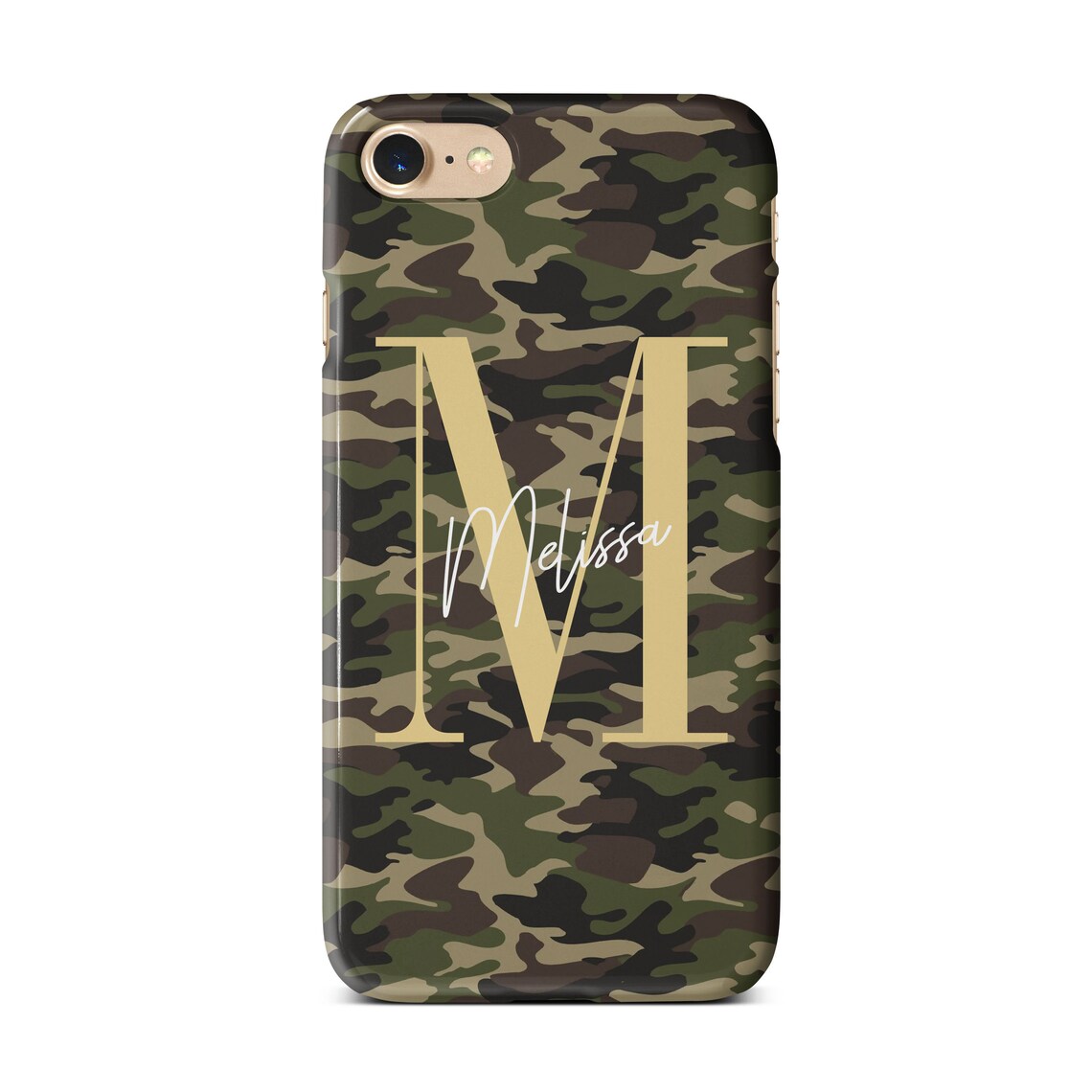 Personalised Camouflage Phone case for iPhone and Galaxy Etsy