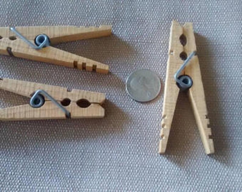 Clothespins Heavy Duty American Made 10 Etsy