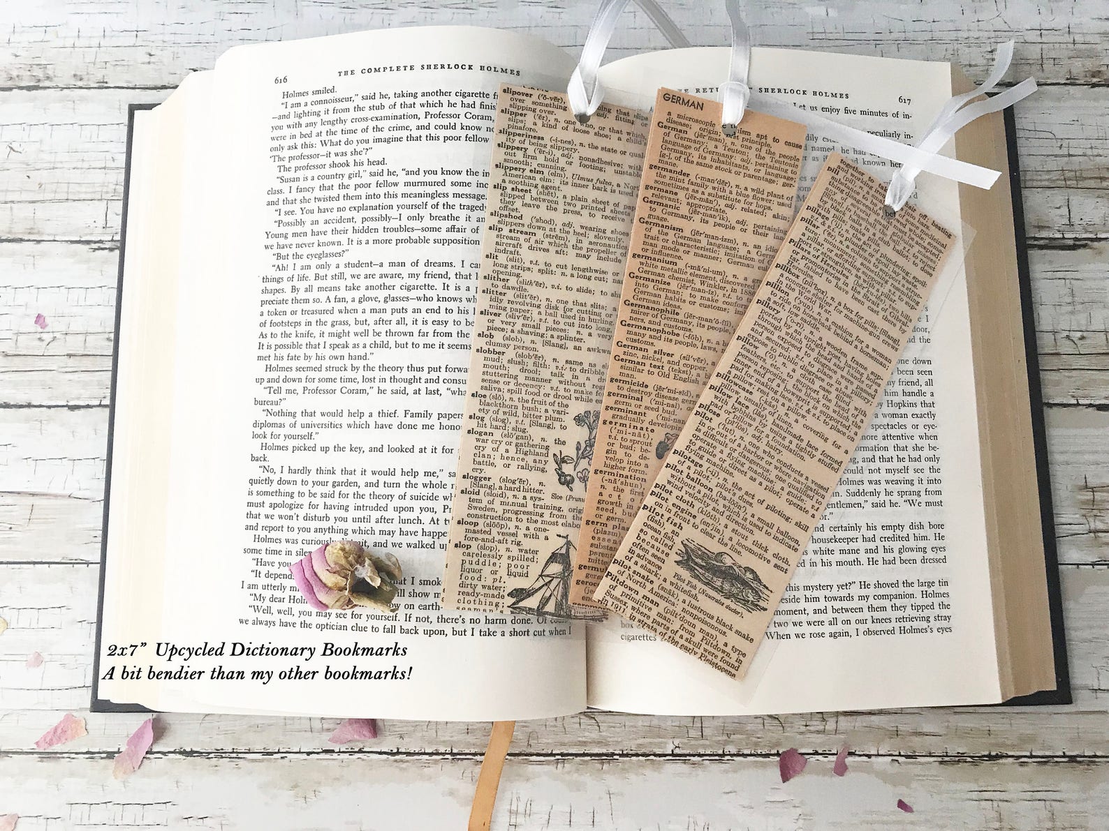Dictionary Bookmark Bookmarks for Books Stocking Stuffers Etsy