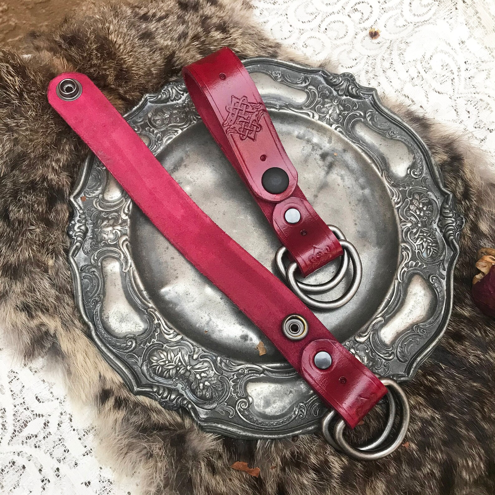 Leather Skirt Hikes Leather Skirt Chaisers Renaissance Etsy