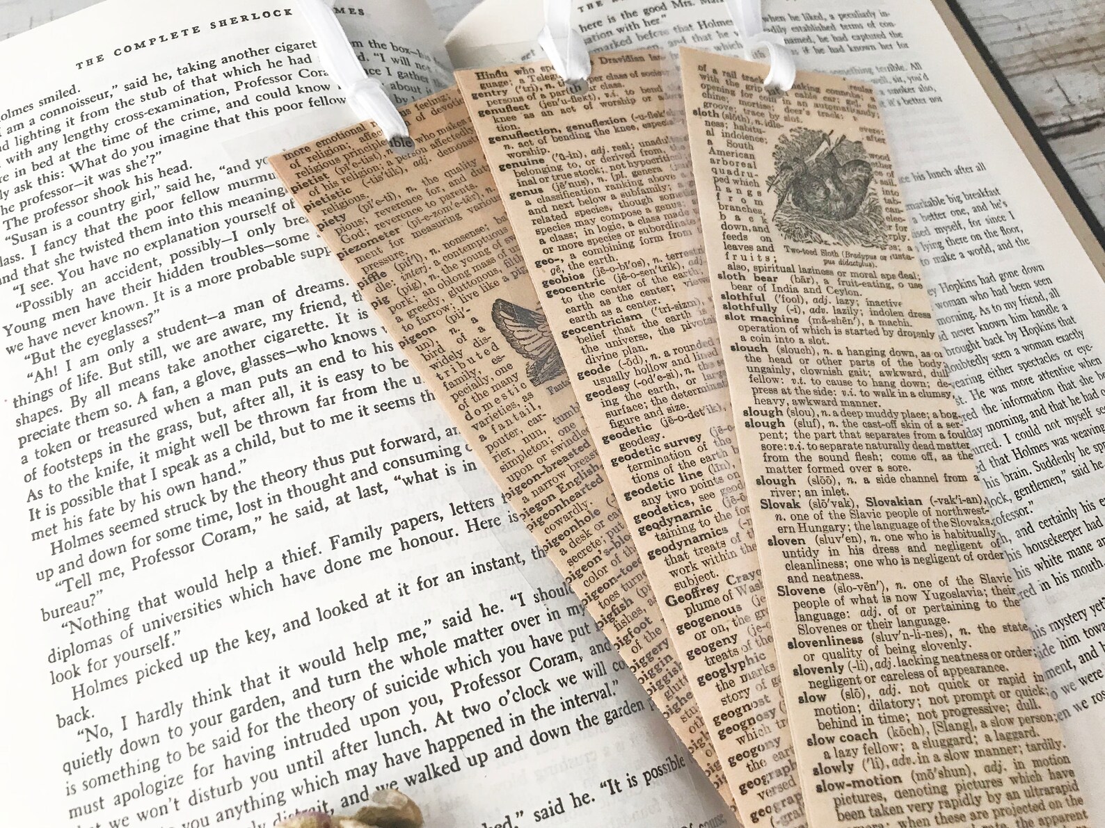 Dictionary Bookmark Bookmarks for Books Stocking Stuffers Etsy