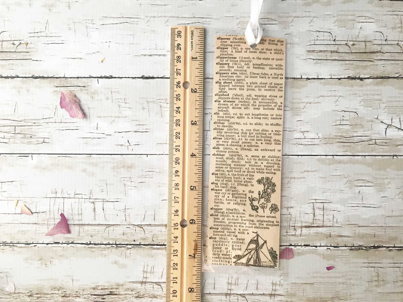 Dictionary Bookmark Bookmarks for Books Stocking Stuffers Etsy