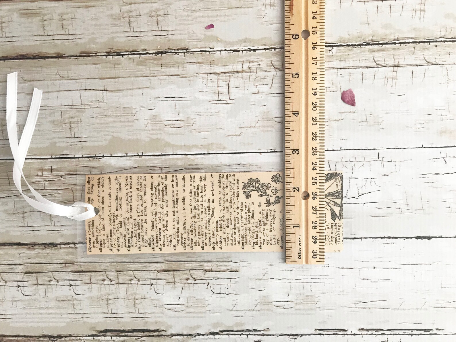Dictionary Bookmark Bookmarks for Books Stocking Stuffers Etsy