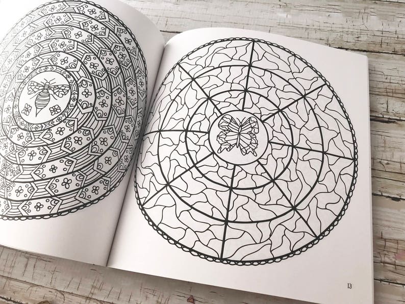 Coloring Book Adult Coloring Book Mandala Coloring Book Colouring Book Adults Gift For Yogis Coloring Pages Spiritual Gift Kid Color - 