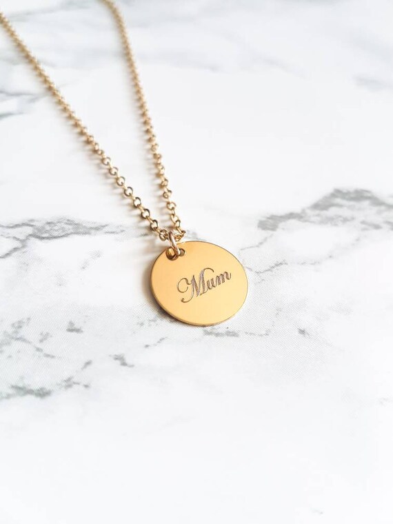 mums necklace