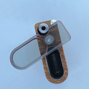 Hickory Wood Dugout with stainless insert, poker and pipe