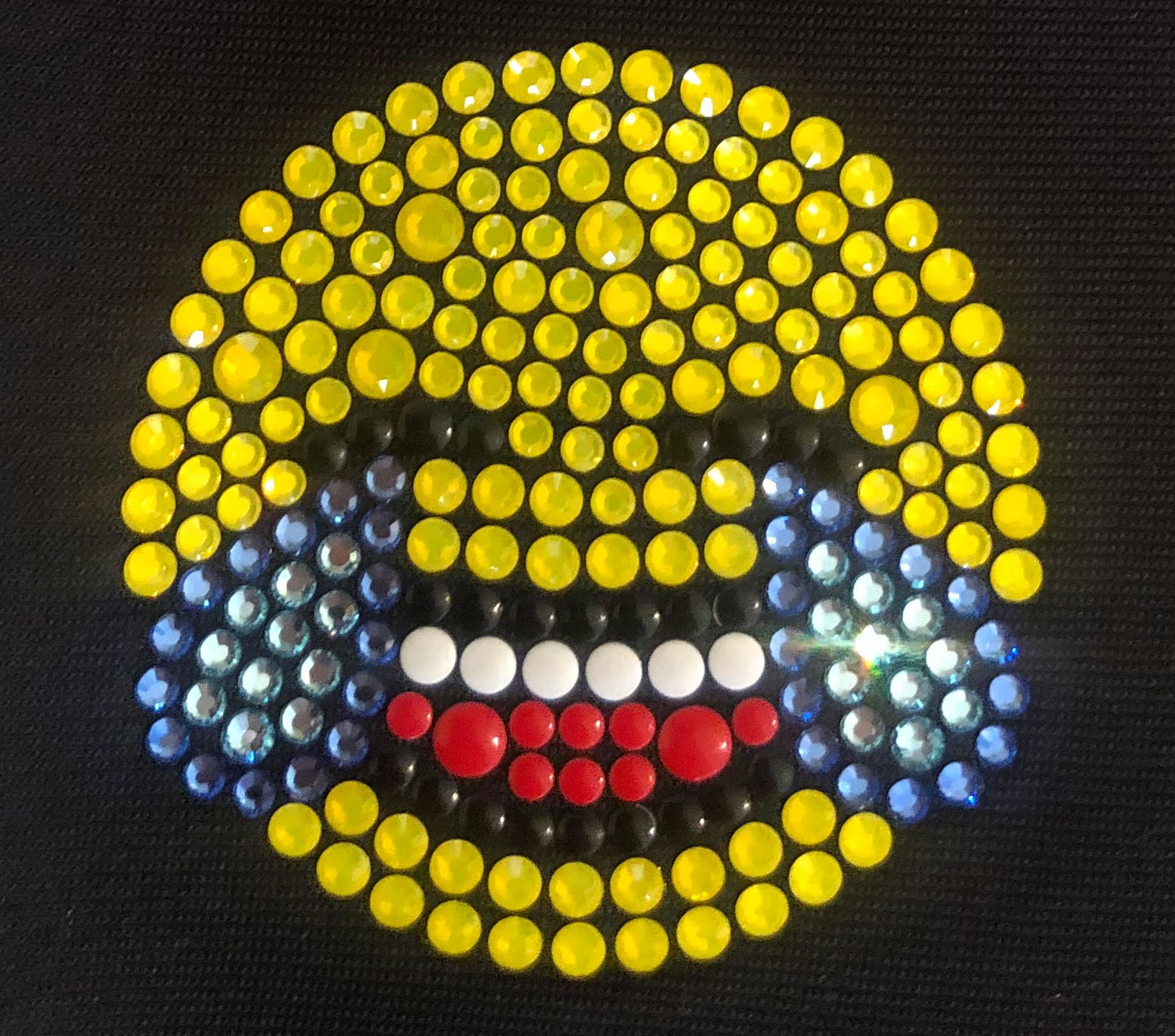 Emoji laughing Mask Etsy