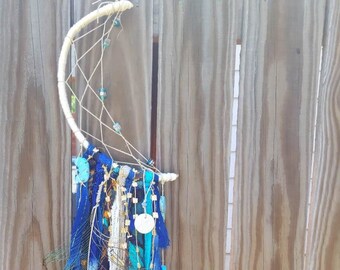 Blue lagoon Moon Beam Dreamcatcher