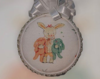 Easter Ornament. Easter Bunny.