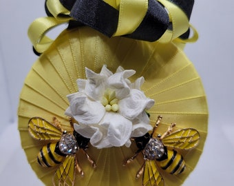 Yellow Bumblebee Ornament