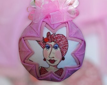 Breast Cancer Awareness Ornament.