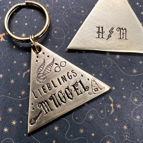 Schlüsselanhänger MAGIC - Lieblings Muggel - personalisierbar