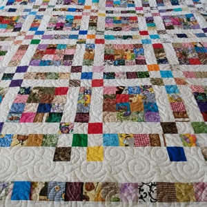 Scrappy 16 quilt image 1