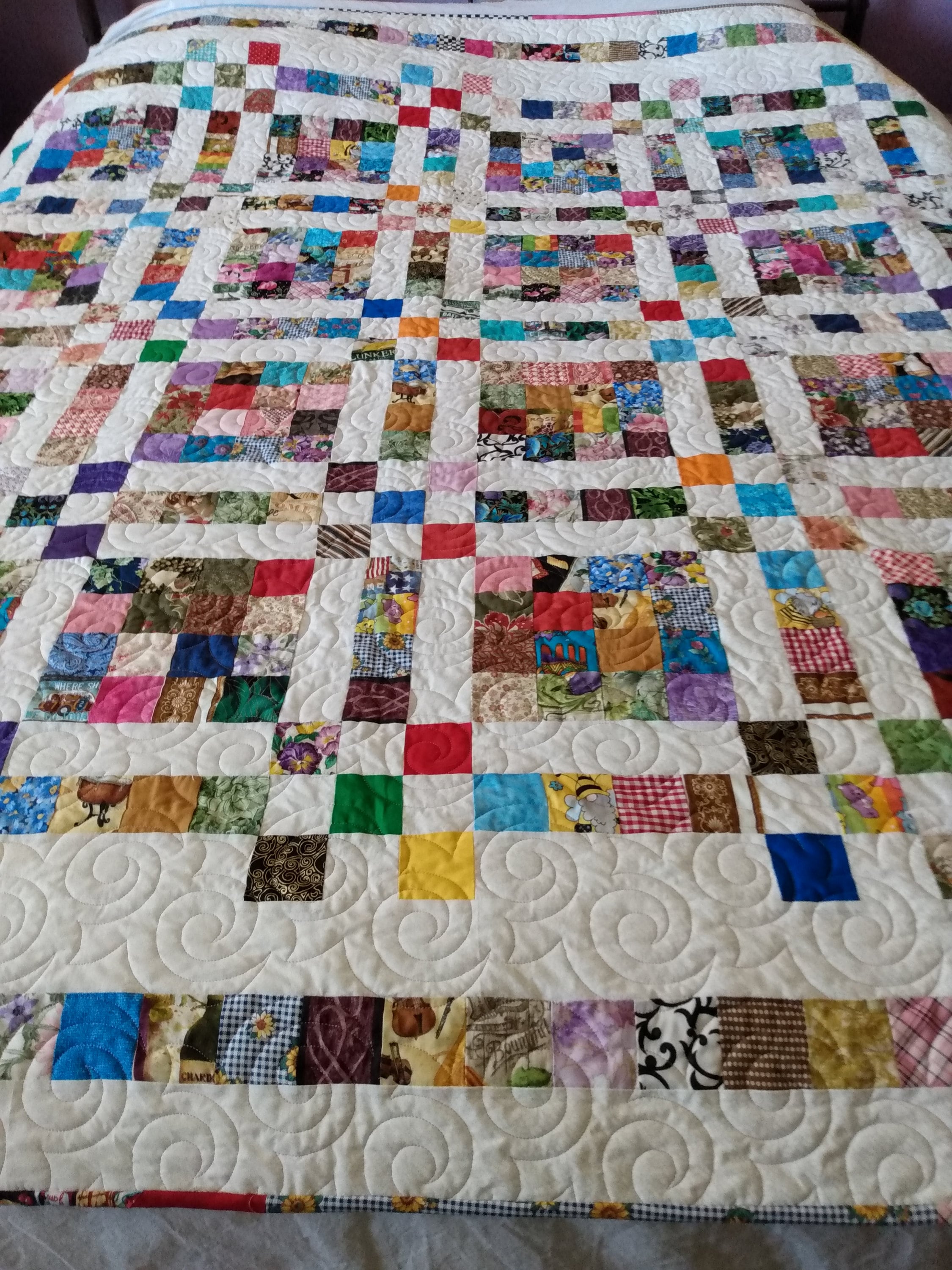 Scrappy 16 Quilt - Etsy