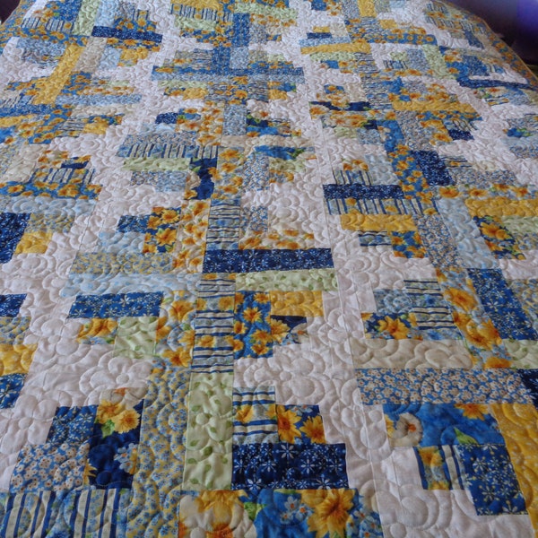 Yellow Daisy Quilt Etsy