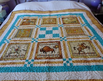 Southwest Quilt Pattern Indian Summer Finished Size: - Etsy