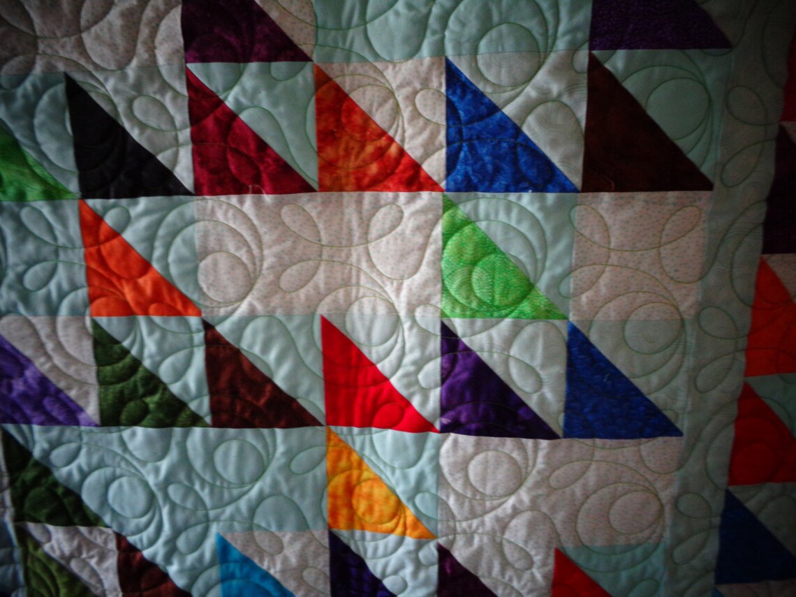 Nautical Themed Quilt. Regatta Pattern. Etsy