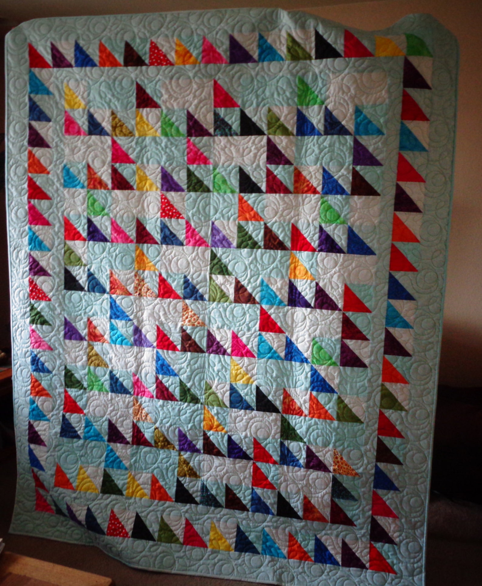 Nautical Themed Quilt. Regatta Pattern. Etsy