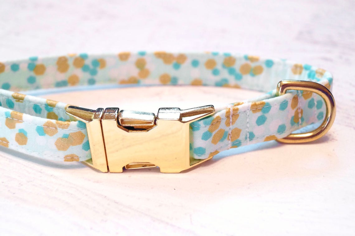 Mint Dog Collar Mint Green Dog Collar Cute Dog Collar Etsy