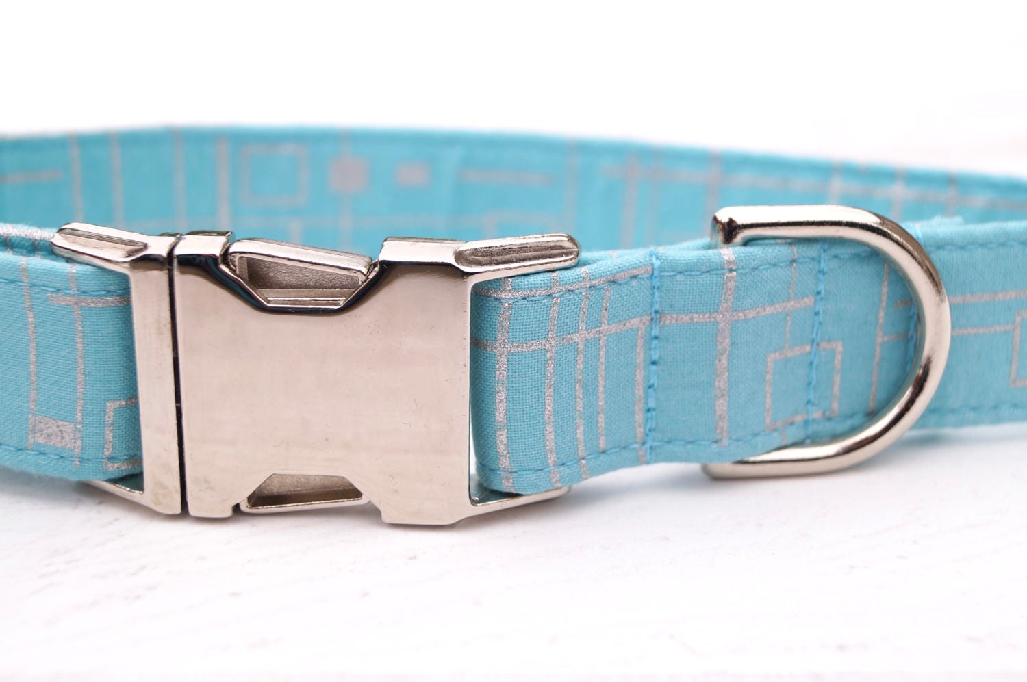 Blue Dog Collar Boy Dog Collar Spring Dog Collar Summer Etsy