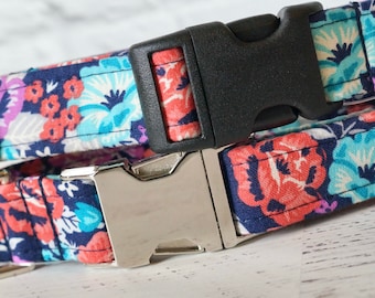 Floral Dog Collar, Female Dog Collar, Dog Related Gifts, Dog Gifts